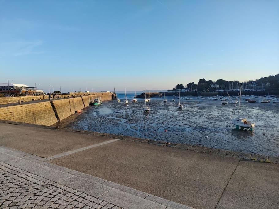 La Timonerie- Vue Mer/Plage/Port Saint-Quay-Portrieux Bagian luar foto